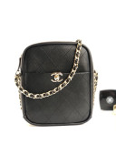 Chanel Lambskin Camera Case AS0139 Black 2019