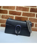 Gucci Dionysus Small Shoulder Bag ‎499623 Black/Blue/Silver 2021