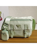 Prada Re-Nylon Shoulder Bag 1BD953 Green 2021