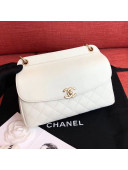 Chanel Flap Bag AS0416 White 2019