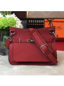 Hermes Jypsiere 28cm/34cm Bag in Original Togo Leather Red