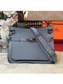 Hermes Jypsiere 28cm/34cm Bag in Original Togo Leather Pale Blue