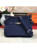 Hermes Jypsiere 28cm/34cm Bag in Original Togo Leather Royal Blue