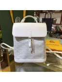 Goyard Alpin Mini Backpack Bag White 2020