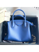 Givenchy Small Antigona Soft Bag in Smooth Leather Blue 2020