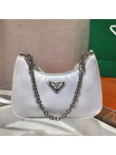 Prada Re-Edition Nylon Mini Shoulder Bag 1TT122 White 2021