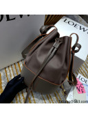 Loewe Small Balloon Bag in Nappa Calfskin Grey 2021