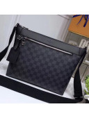 Louis Vuitton Mick Small Messenger Shoulder Bag in Damier Graphite Canvas N40003 