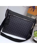 Louis Vuitton Mick Medium Messenger Shoulder Bag in Damier Graphite Canvas N40004 