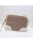 Gucci GG Canvas Camera Bag 387360 White 2021