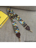 Fendi STRAP YOU in FF Fish-Eye Embroidered Canvas Multicolor 2021