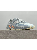 Adidas Yeezy 700V2 Sneakers AYV13 Light Grey/Blue/Orange 2021