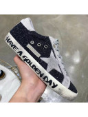 Golden Goose GGDB Suede Sequins Sneaker Black 2021 06