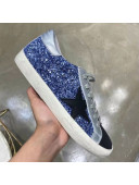 Golden Goose GGDB Sequins Sneaker Blue 2021 11