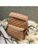 Valentino Rockstud Spike Mini Backpack 1063 Brown 2022