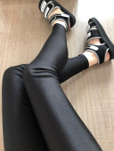 Gucci Shiny Tights Black/Camel Brown 2020