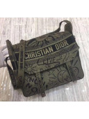 Dior Oblique Diorcamp Messenger Bag Dark Green 2019