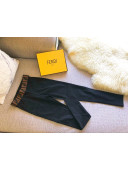 Fendi FF Band Tights Black/Brown 2020