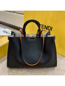 Fendi Large Peekaboo X-Tote Bag Black 2021