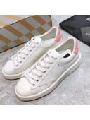 Golden Goose Purestar White Calfskin Sneaker Pink 2021 34 