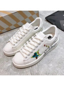 Golden Goose Graffiti White Calfskin Sneaker 2021 40