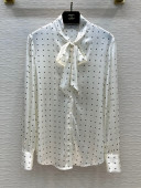 Chanel Silk Shirt CHS021926 White 2022