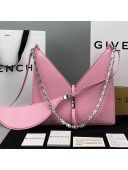 Givenchy Small Cut Out Bag in BoxLeather with Chain Pink 2021