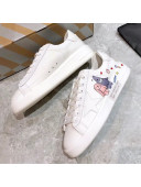 Golden Goose Graffiti White Calfskin Sneaker 2021 47  