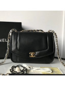 Chanel Lambskin Medium Flap Bag AS1178 Black 2019