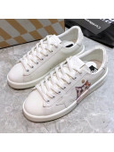 Golden Goose Graffiti White Calfskin Sneaker 2021 49  