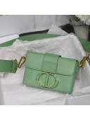 Dior 30 Montaigne Mini Box Shoulder Bag in Mint Green Box Calfskin 2021