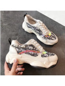 Dior Oblique Neon Band Sneakers White 2019