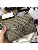 Gucci Dionysus GG Supreme Chain Wallet 401231 Beige 2020