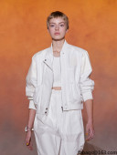 Hermes Jacket HJ30163 White 2022