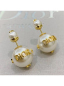 Dior J'Adior Tribales Pearl Stud Earrings 2020