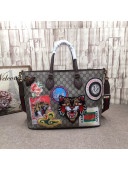 Gucci 474085 Courrier Soft GG Supreme Tote Bag 2017