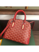 Goyard Vendome Top Handle Bag 020206 Red 2021