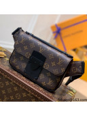 Louis Vuitton S Lock Sling Bag in Monogram Macassar Coated Canvas M45807 2021