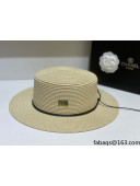 Dior Straw Wide Brim Hat DH31406 Beige 2022