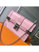 Louis Vuitton Trunk Chain Wallet WOC in Epi Leather M67508 Pink 2019