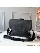 Louis Vuitton Messenger MM Voyager Bag in Monogram Canvas M40510 Black 2021