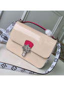 Louis Vuitton Cherrywood BB in Monogarm Canvas and Cream White Patent Leather M51953 2019