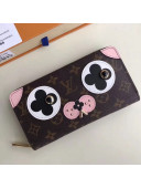 Louis Vuitton Cute Puppy Zippy Wallet M67246 2018