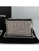 Alexander Wang Crystal Nano Chain Bag 3027 White 2021