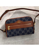 Gucci Ophidia GG Denim Mini Bag 517350 Dark Blue 2021