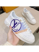 Louis Vuitton Time Out LV Circle Sneakers Blue 2019