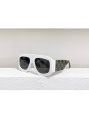 Gucci Sunglasses GG0980S White/Black 2022