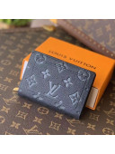 Louis Vuitton Cléa Wallet in Monogram Leather M80151 Black 2021