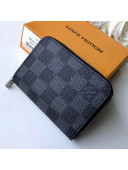 Louis Vuitton Damier Graphite Canvas Key Holder and Coin Purse M58106 