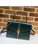 Gucci Sylvie 1969 Vintage Small Top Handle Bag ‎602781 Green 2020